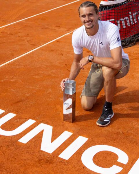 Zverev makes birthday with title triumph in Munich