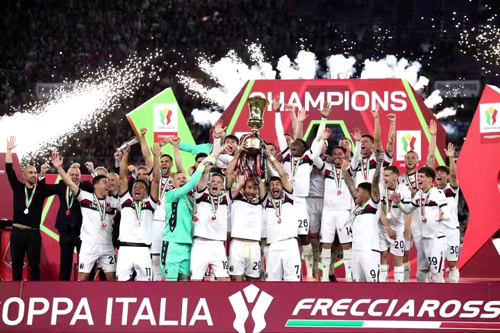 Bologna defeat Milan to win Coppa Italia, claims first trophy in 51 years