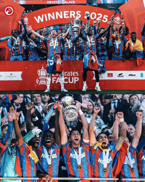 Eze Strikes as Eagles Snatch Historic FA Cup Glory over Man City