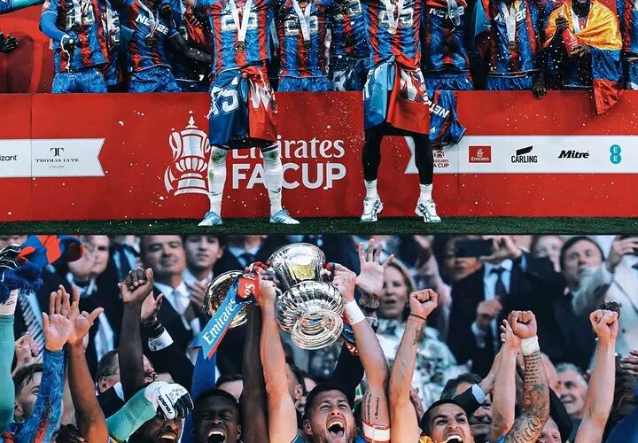 Eze Strikes as Eagles Snatch Historic FA Cup Glory over Man City