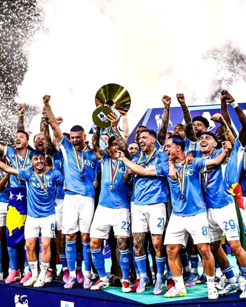 Napoli clinch Seria A title, fourth in club history