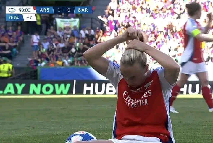 Arsenal 1-0 Barcelona: Gunners beat holders to win Women’s Champions League