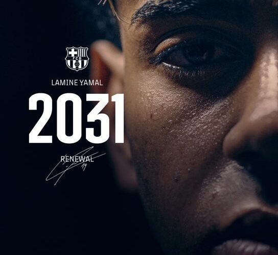 Yamal renews contract with Barcelona until 2031