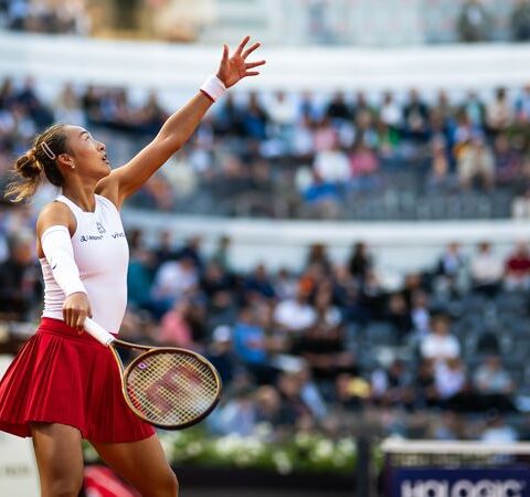 Zheng reaches first semifinal in Rome with first win over Sabalenka