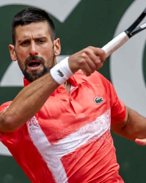 Djokovic moves within a win to a 100th career title after victory