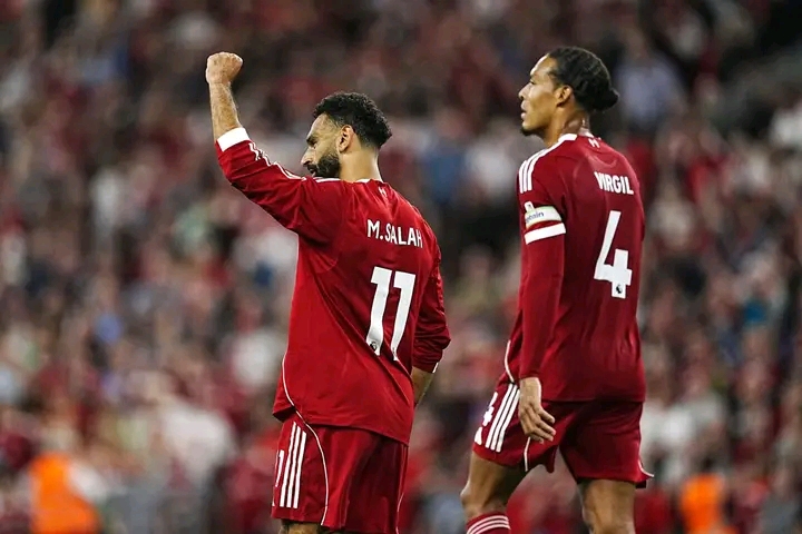 Liverpool striker Salah hits opening-day milestone in Reds’ dramatic win